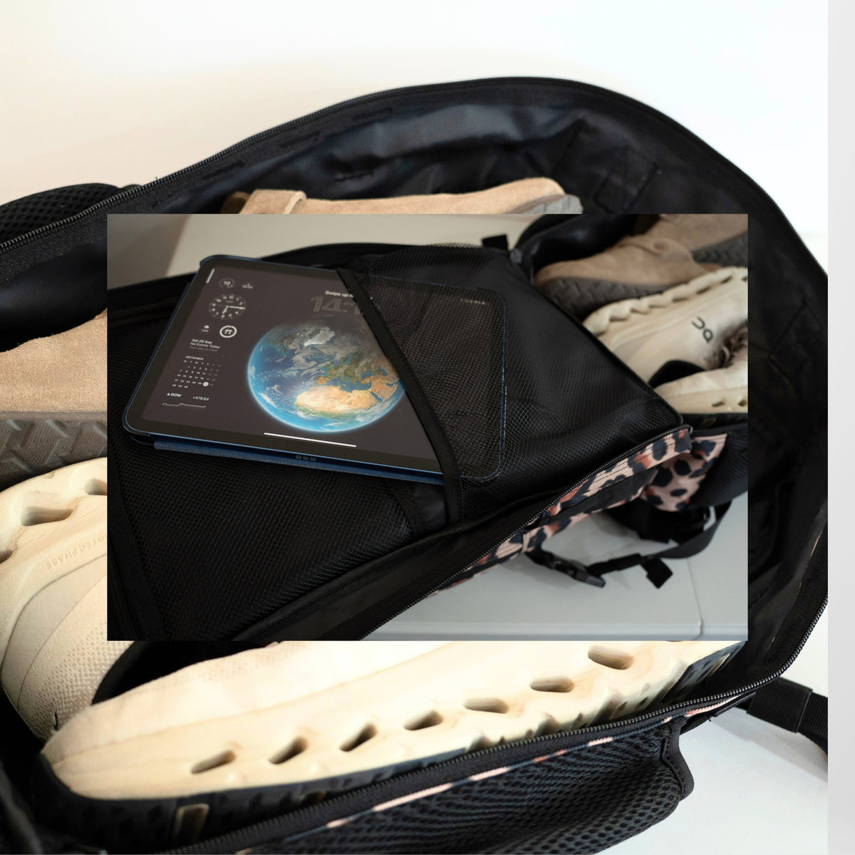 TWO4SEVEN 45L Gym Backpack - Leopard Print