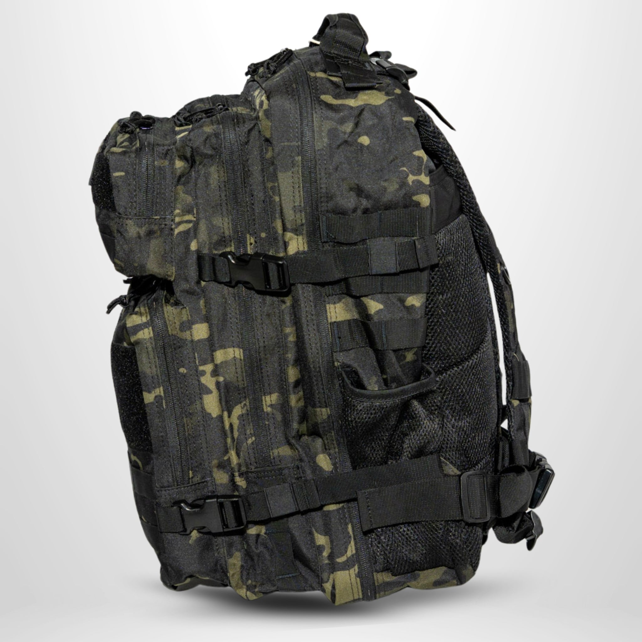 TWO4SEVEN 45L Backpack - Green & Black Camo