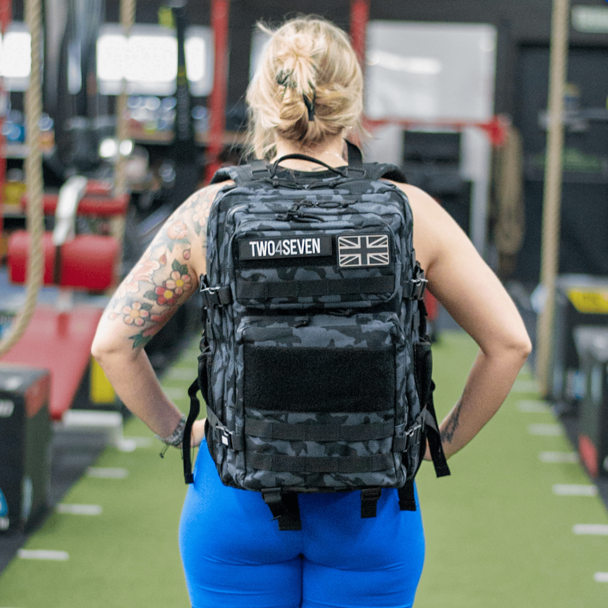 TWO4SEVEN 45L Backpack - Black Camo