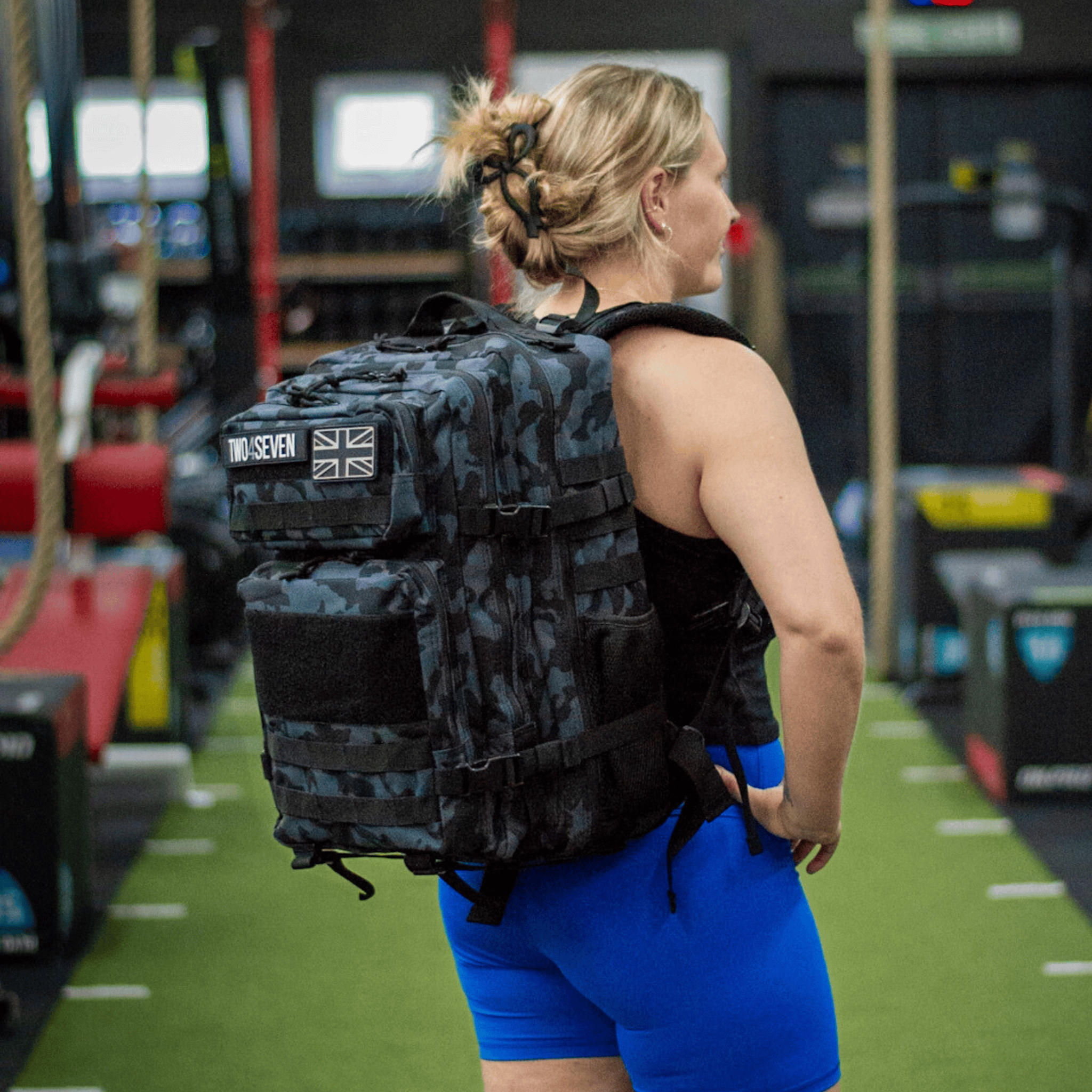 TWO4SEVEN 45L Backpack - Black Camo