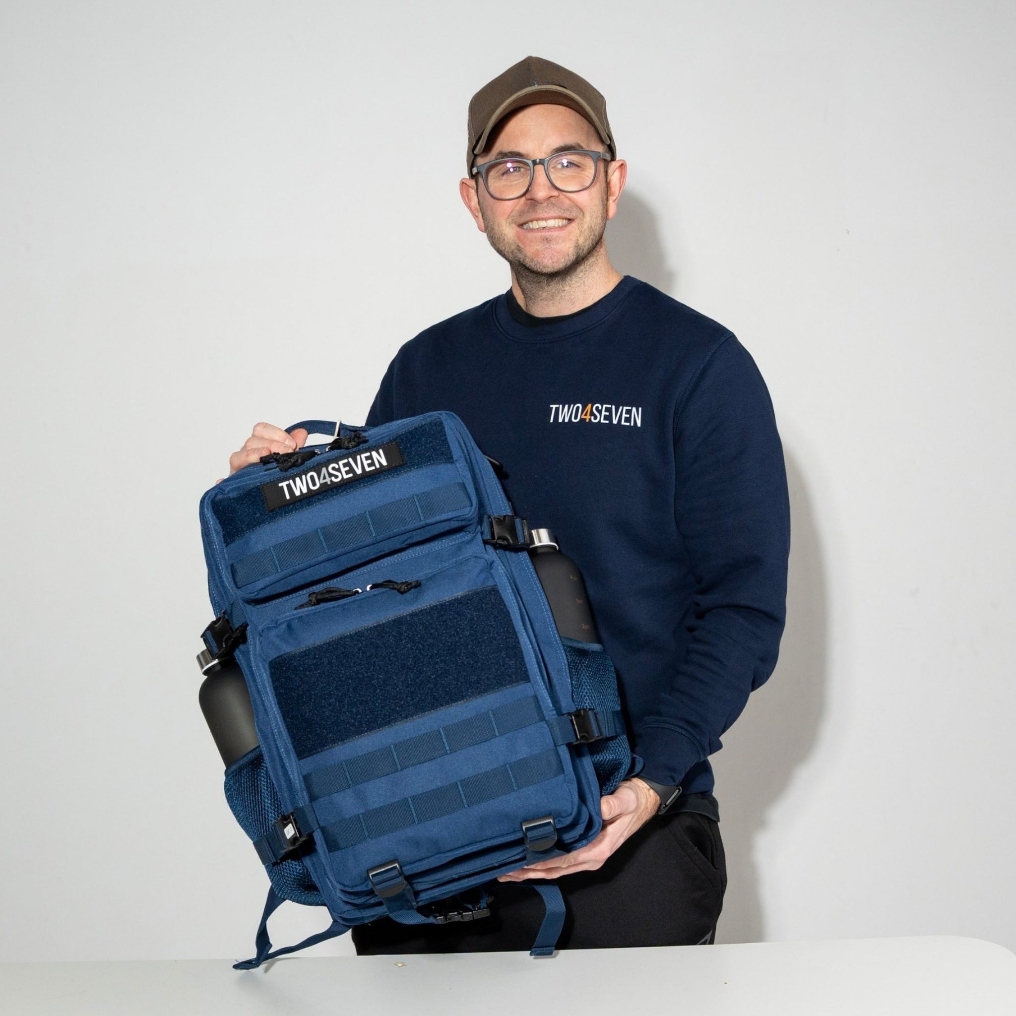 TWO4SEVEN 45L Backpack - Navy Blue