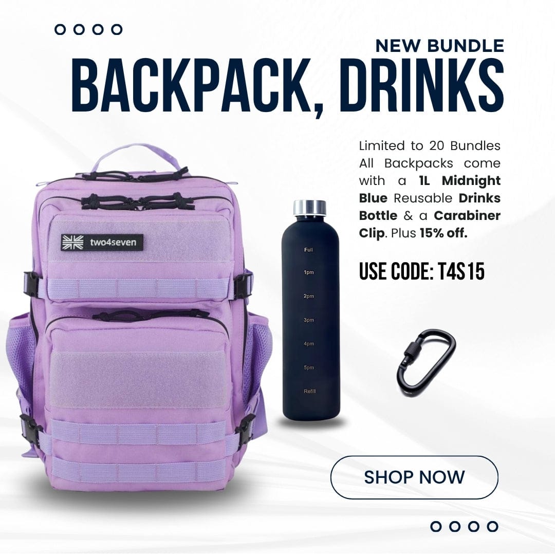 Purple Backpack & Free Gift Combo