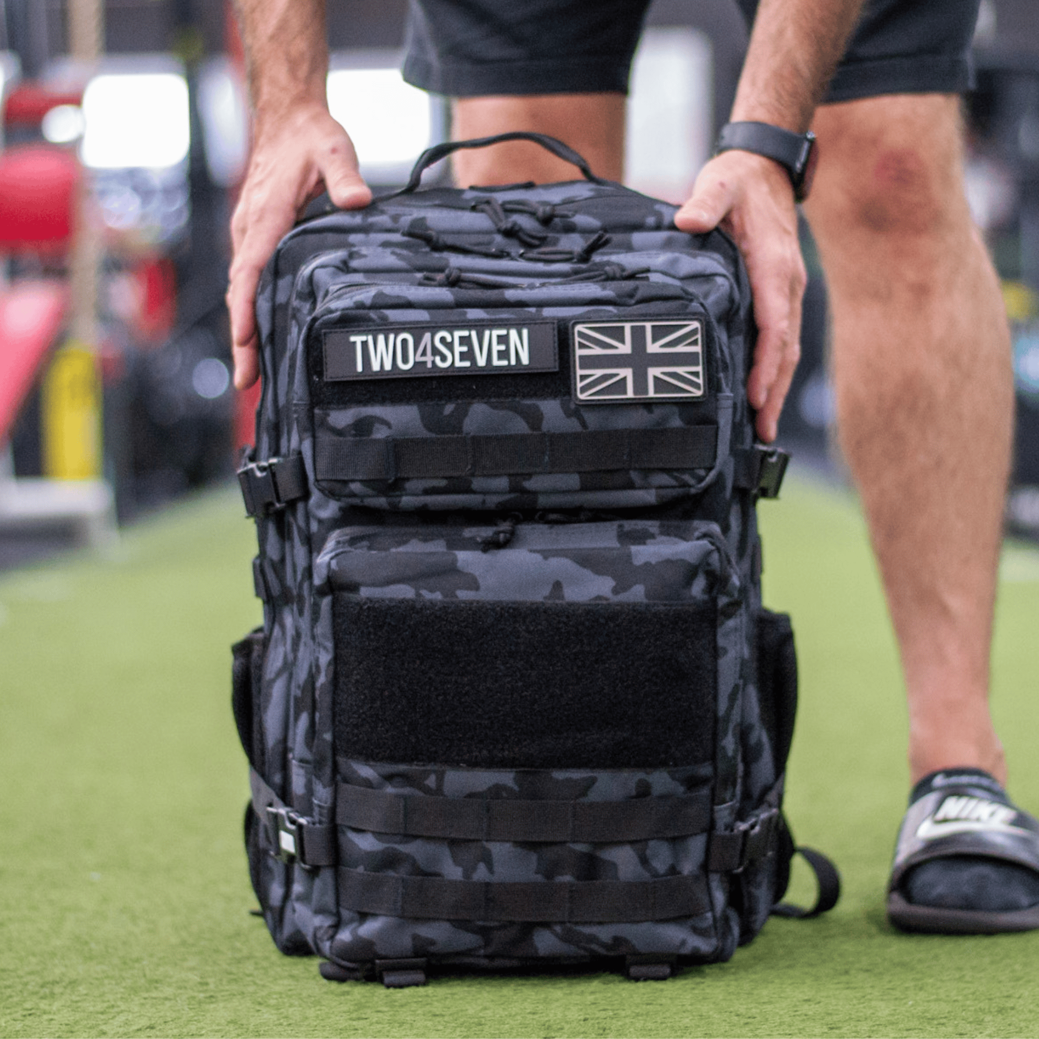 TWO4SEVEN 45L Backpack - Black Camo
