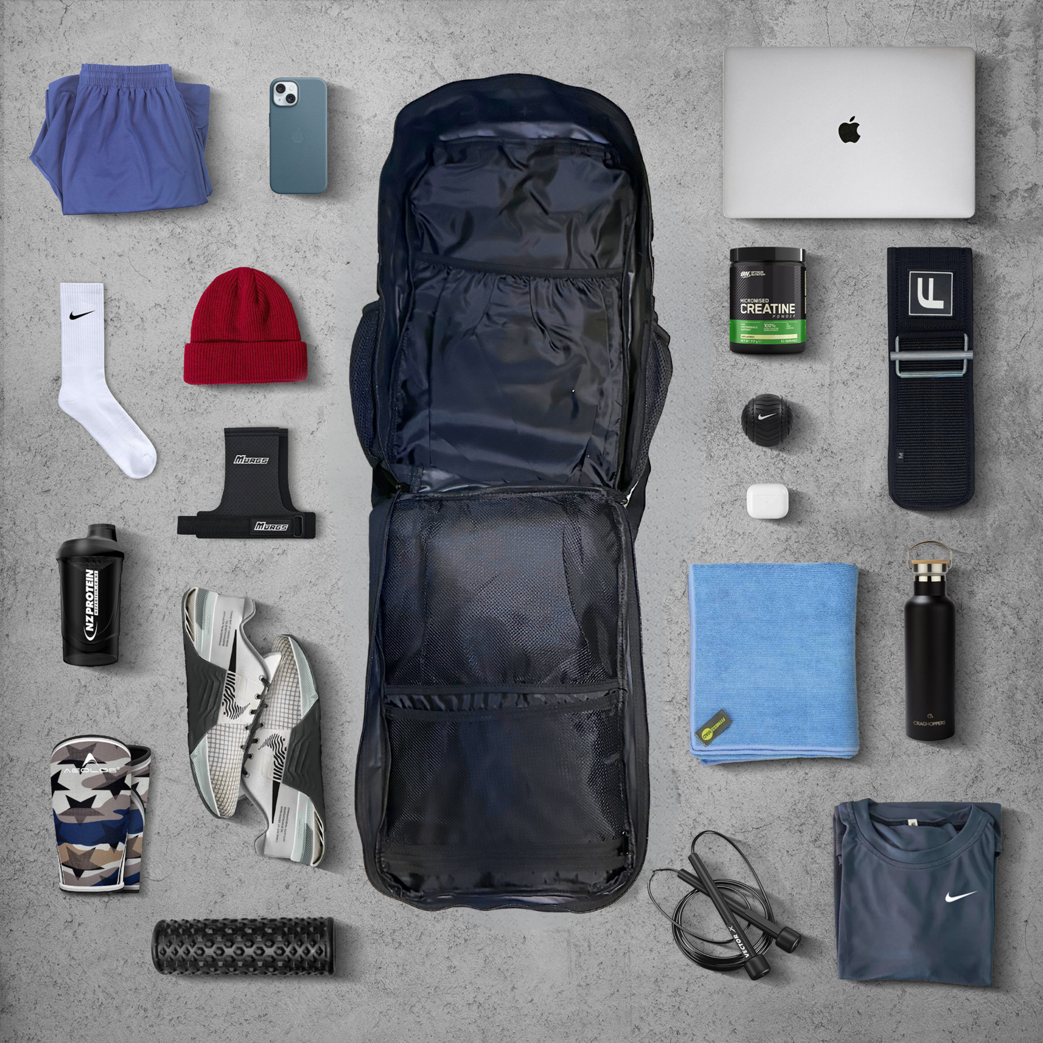 TWO4SEVEN 45L Backpack - Black Camo