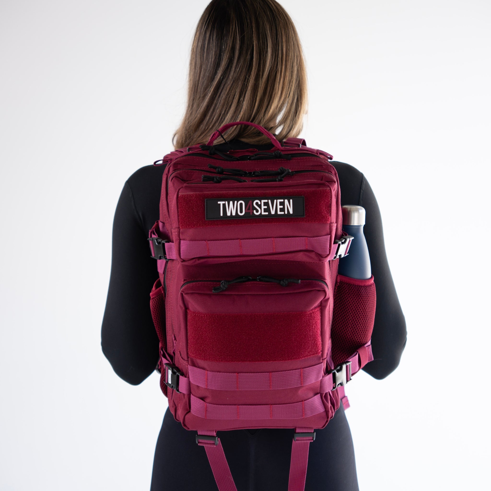 TWO4SEVEN 25L Backpack - Burgundy