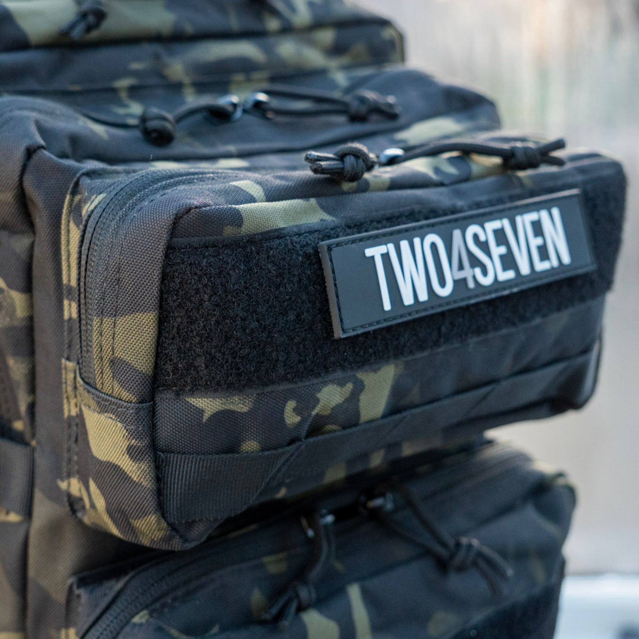 TWO4SEVEN 45L Backpack - Green & Black Camo