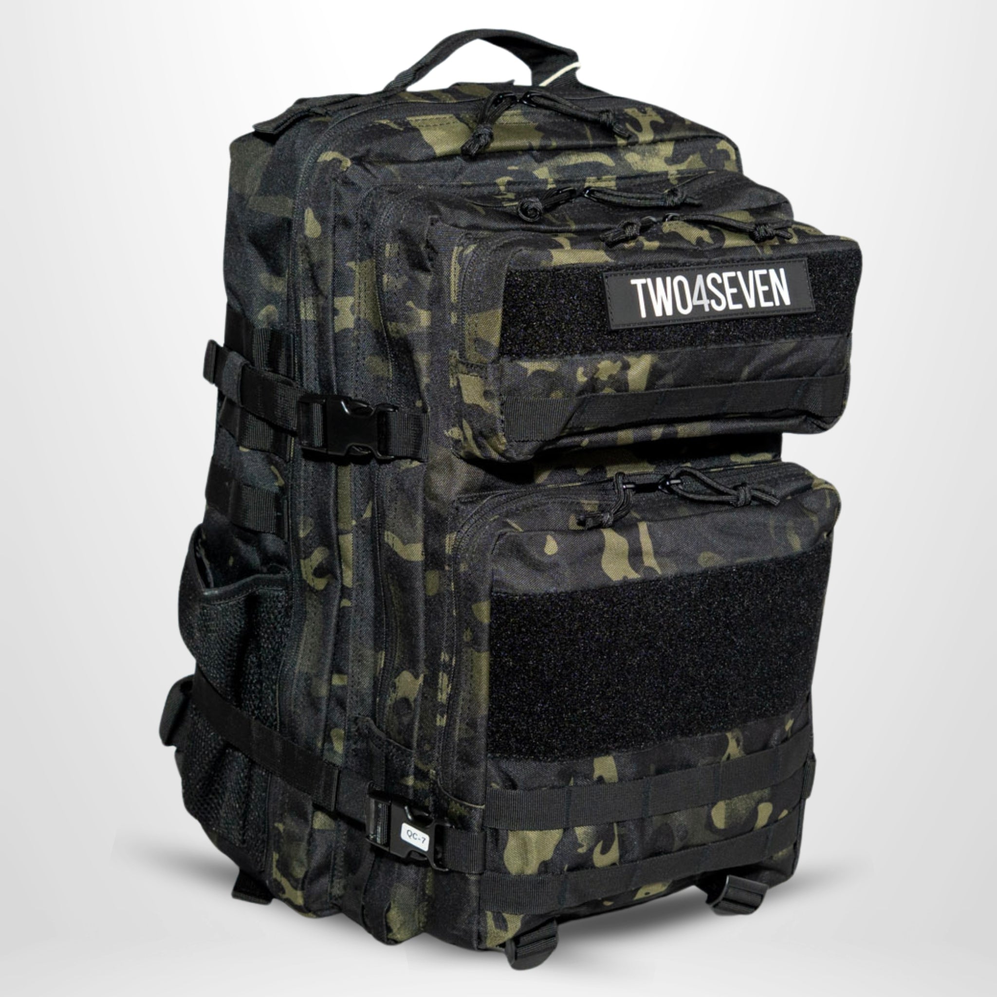 TWO4SEVEN 45L Backpack - Green & Black Camo
