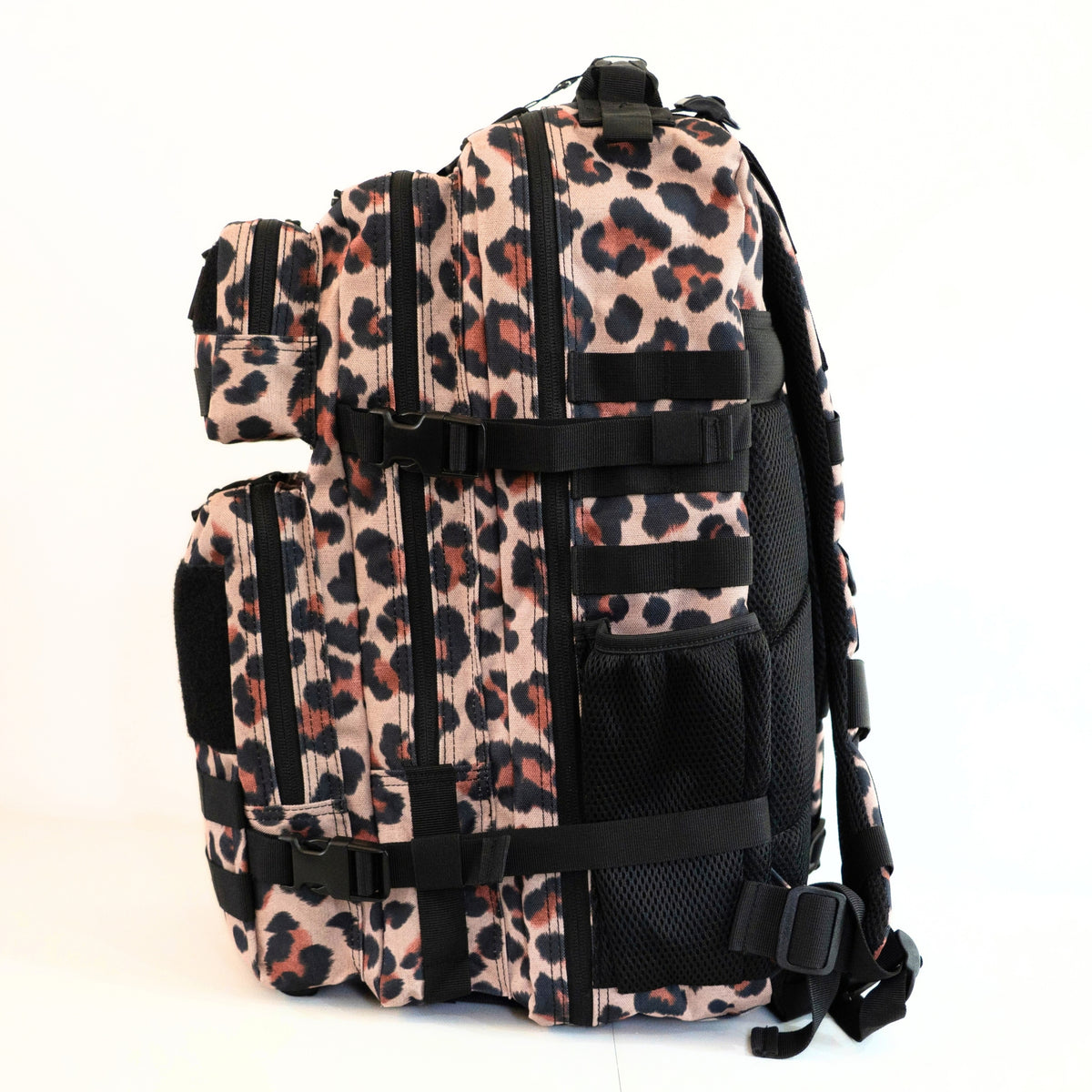 TWO4SEVEN 45L Gym Backpack - Leopard Print