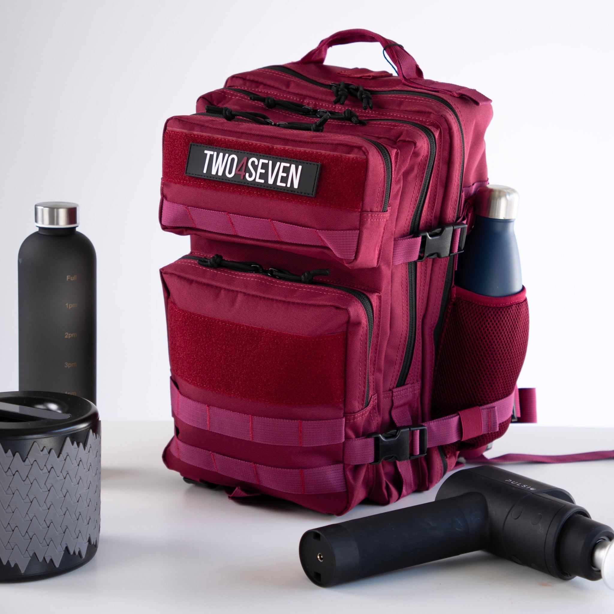 TWO4SEVEN 25L Backpack - Burgundy
