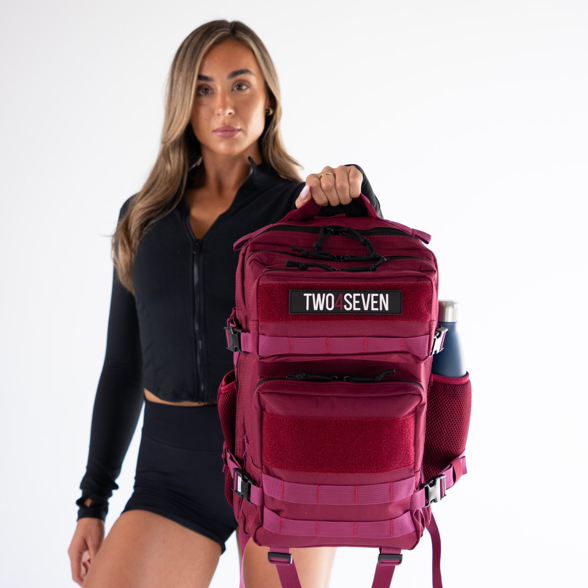 TWO4SEVEN 25L Backpack - Burgundy
