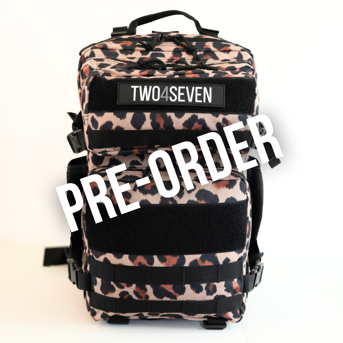 TWO4SEVEN 25L Gym Backpack - Leopard